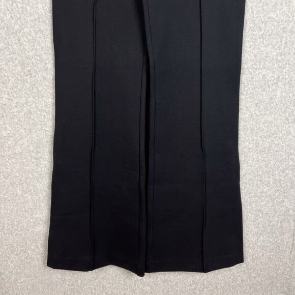 SPANX Supersmooth PerfectFit Black Ponte Flare High Rise Pull On Pant Sz Medium - Picture 4 of 9